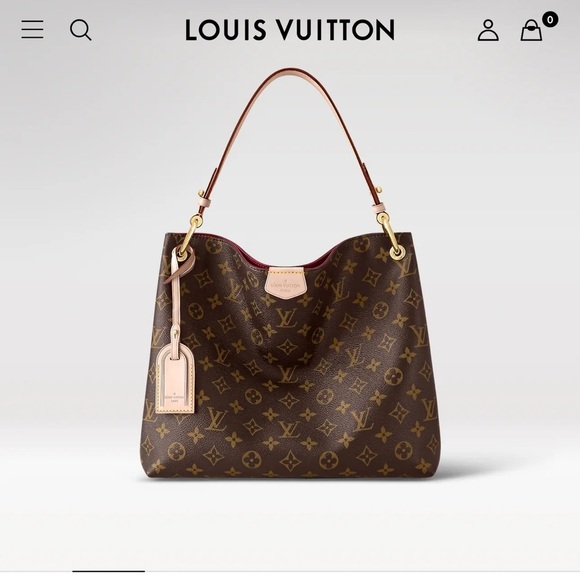 Louis Vuitton Handbags - Authentic Louis Vuitton classic monogram Graceful Pm hobo bag in peony